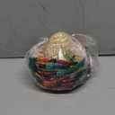 Frcctre 7 Pack Mini Mexican Hat Natural Straw Sombrero Party Hats, 5.5 Inch Carnival Mexican Birthday Cinco de Mayo Party Decoration Costume Hats