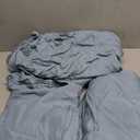 Full Size 4 Piece Bed Sheet Set/Comfy Bed Sheets/Breathable & Cooling/Extra Soft/Shrinkage&Fade Resistant/Easy Care-16inch Deep Pockets Sheet Set/Dusty Blue Oeko-Tex/Hotel/Wrinkle(22-Dusty Blue, Full)