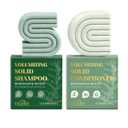Rosemary & Biotin Shampoo Conditioner Set for Hair Growth,Strengthening, Thickening Volumizing Shampoo Bar for Men and Women - 2 Pcs