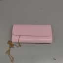 Women Patent Leather Wallets Fashion Clutch Purses Evening Bag Many colors Handbag (Pink)