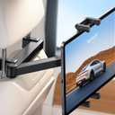 Lamicall Car Headrest Tablet Holder - [Lockable] [Thick Case Friendly] [Foldable Clip] Car Backseat Tablet Mount, Car Accessories for Kids, for iPad Pro, Air, Mini, Galaxy, Fire HD, 4.7-13" Tablets