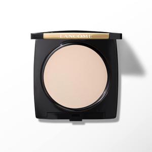 Lancme Dual Finish Multi-tasking Longwear Powder Foundation - Matte Finish - Long-wearing - Full Coverage - Pressed Powder Formula (100 Porcelaine Delicate Cool: fair skin tones with cool pink undertones)