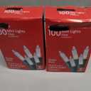 2 x Holiday Bright 100 Mini Lights Clear