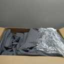 Oversized King Quilt 128x120, California King Bedspread with 2 Pillow Shams, Ultrasonic Quilting Floral Pattern Soft Microfiber Lightweight Extra Large Bedspread, Dark Grey