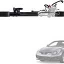 Hydraulic Power Steering Rack & Pinion w/Solenoid Assembly Replace 49001JA000 49001JA00B Fit for Nissan Altima 2007-2013 [Excluding Hybrid] Automotive Replacement Gear & Linkage Complete Unit