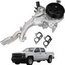 12685257 Water Pump for Chevy Chevrolet Silverado 1500 Tahoe Suburban GMC Sierra 1500 Sierra Yukon Cadillac Escalade 2014 2015 2016 2017 2018 2019 2020 14 15 16 17 18 19 20 4.3 5.3 6.2 12668985