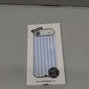 Mokiy TPU Phone Case for iPhone, MagSafe Wireless Charging Compatible, Shockproof Slim Fit Protective Cover with Anti-Yellowing & Raised Camera Protection (Blue Stripe, iPhone 17 Air(6.5"))