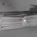 No Tools No Drill Cordless Roman Shades for Indoor Windows 100% Blackout, for Window Size 20" W 48" H White