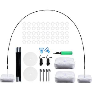 Balloon Arch kit with Base, 9Ft Tall &10Ft Wide Adjustable Balloon Arch Stand Party Backdrop Decoration Tool for Wedding Birthday Baby Shower Halloween Christmas Party