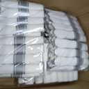 BESTVIP 700PCS Silver Plastic Dinnerware Set for 100 Guests, Disposable Plates for Party, Include: 200 Plastic Plates, 100 Pre Rolled Napkins with Silver Silverware, 100 Cups for Christmas, Halloween