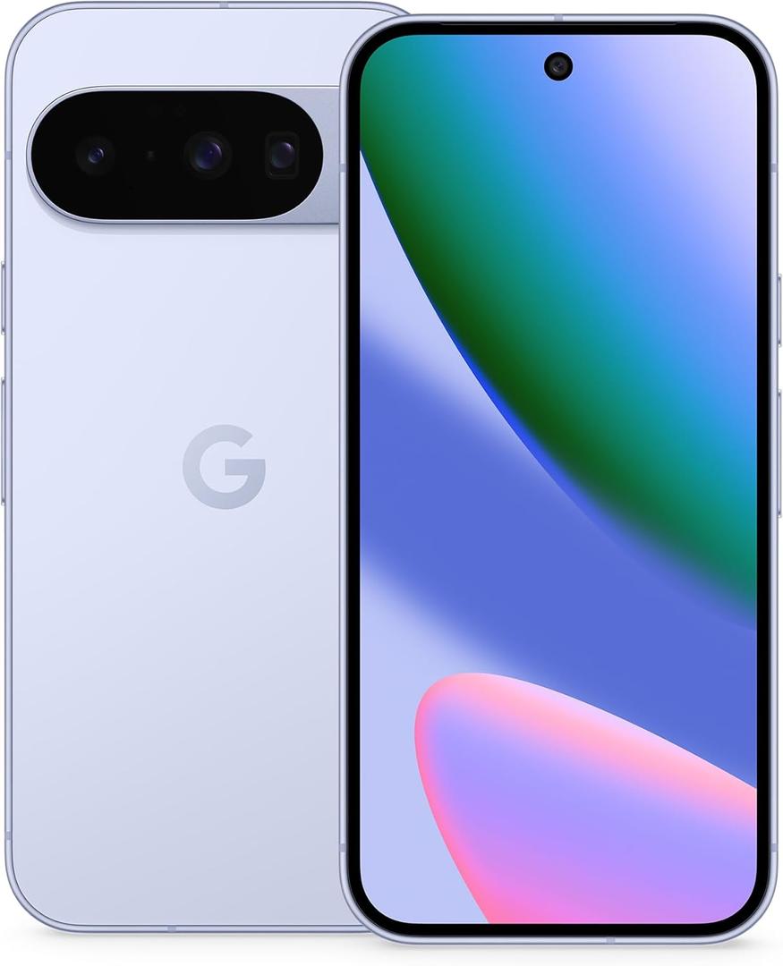 Google Pixel 10 - Unlocked Android Smartphone - Gemini AI Assistant - Advanced Triple Rear Camera, Fast-Charging 24+ Hour Battery, and 6.3" Actua Display - Frost - 256 GB (2025 Model)