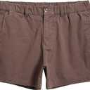 maamgic Mens Shorts Casual 4 Inch Cotton Casual Shorts for Men Elastic Waistband Mens Casual Shorts Daily Wear (30)