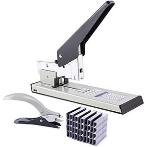 Heavy Duty Stapler,240 Sheet Capacity Office Stapler,Nextlifei Effortless Desk Stapler with 4000 Heavy Duty Staples,Large Stapler for Binding Documents,Leathers,Professional Staple Remover Included