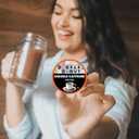 Double Donut Coffee High Caffeine Coffee Pods, Extra Strong Double Caffeine Coffee Cups for Keurig K Cup Brewer Machines Single Serve Dark Roast Coffee, 80 Count (EXP 08/18/26)