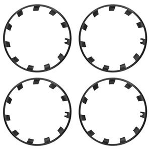 KALOFOR for Tesla Model Y 20 Inch Wheel Rim Protector Hubcaps Uberturbine Wheels Rim Cover Tire Trim Rings Matte Black 4Pcs Model Y Accessories