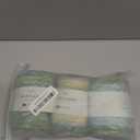 Aeelike Cake Yarn for Crocheting, 3 Skeins Gradient Cake Yarn 100g (3.52 oz) 245m (267 Yards), Super Soft Ombr Yarns Cake Rainbow Cotton Yarn for Making Colorful Crafts, Green Gradient