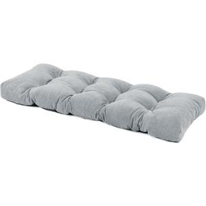 Bench Cushion,Non-Slip Bottom,Tufted Bench Cushions for Indoor/Outdoor Furniture,for Bench/Window/Piano/Porch/Swing,Custom Size Bench Cushion (48x18x4 Inch, Light Grey)