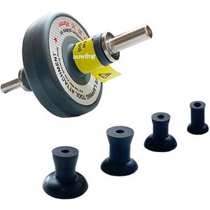 Valve Lapping Tool Attachment for use with Fine Grinding Paste Auto Repair Tool Parts kit for Engine Valve Lapper or Drill Valve Grinding Kit with 4 Suction Plates in20,30,35,45mm
