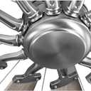 Progress Lighting P250000-081 Springer Ceiling Fans, 60 in, Nickel