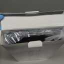 Knee Scooter Pad Cover with 2'' Removable Highly Resilient Comfort Memory Foam Cushion - Knee Walker Accessory for Roller - Universal Fit Most Models (Black)