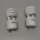 Winkcao CFL Light Bulbs GU24 Base, T3 Spiral 13Watt (60Watt Equ) Soft White 2700K 900lm Compact Light Bulbs, UL Approved, 120v 60Hz, Self Ballasted CFL Bulbs, Pack of 2