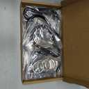 Carabiner Caribeaner Clip,Extra Large 4" Aluminum Carabeaner Keychain Hook,Spring Snap Key Chain Clip