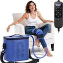 Cold Therapy Machine - Programmable Ice Machine for Knee After Surgery with Quiet Pump & Continuous Cold Flow, Portable Ice Therapy System for ACL, Meniscus & Knee Replacement, Cryotherapy Pain Relief