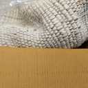 Scandilivin Homes Jute Cotton Hand Woven Area Rug (4' x 6' Natural)