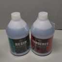 Beast Bond Epoxy Resin - Ultra-Gloss 1 Gallon Kit, Crystal Clear, Self-Leveling, UV & Impact Resistant Resin Kit for Art, Jewelry, Tables & Countertops, Easy 1:1 Mix, DIY Crafts