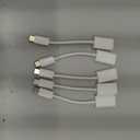 USB C to Lightning Headphone Audio Adapter, Type C Male to Female Lightning Earphone Converter with Charge/Data Transfer, Compatible with iPhone 17/16/15 Plus/Pro/Max, iPad Pro/Air, MacBook, 5 Pack