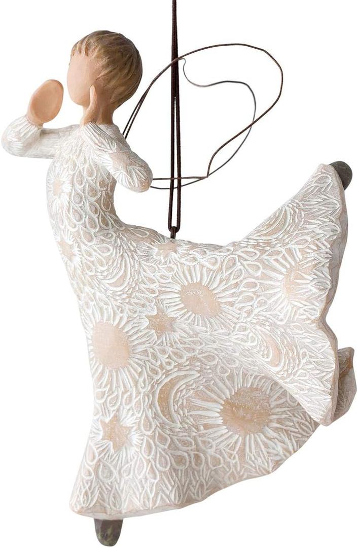 Willow Tree Song of Joy Ornament, Sculpted Hand-Painted Figure
