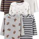 Simple Joys by Carter's Unisex Babies' Long-Sleeve Bodysuit 24 Months