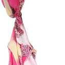 Fxhixiy Pre-Tied Bandana Turban Hat Chemo Cancer Headscarf Headwraps Headwear for Women Hair Cover Hat (Pink)