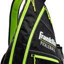 Franklin Sports Pickleball-x Elite Performance Sling Bag (Black/Green)