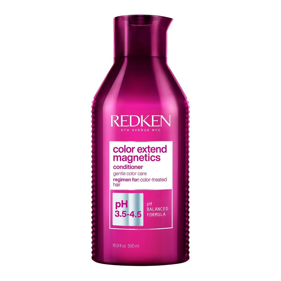Redken Color Extend Magnetics Conditioner For Color-Treated Hair - Protects Vibrancy & Adds Shine With Amino Acids, Sulfate-Free (10.1 Fl Oz (Pack of 1))