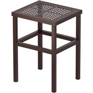 Tall Plant Stand 23" Aluminum Indoor &Outdoor Rustproof
Extra-Sturdy 23" tall Aluminum Plant Stand – Ideal for Patios, Gardens, Living Room Decoration (Brown)