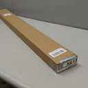 LazBlinds No Tools No Drill 1" Vinyl Mini Blinds, Cordless Blinds for Windows, Light Filtering Horizontal Window Blinds & Shades, 36" W x 72" H, White