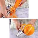 4 x Premium Stainless Steel Vegetable Peeler, julienne peeler,Portable Kitchen Tool with Dual Blade