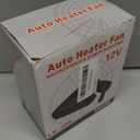 Car Heater,12V 200W Portable Car Heater for Vehicle Portable Heater for Car Windshield Defogger and Defroster Plug into Cigarette Lighter for Car RV SUV (Large)