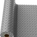 4x10 FT Garage Floor Mat, 2.8mm Thickened Diamond Plate