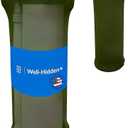 Well-Hidden® Well Pump Cover for Yard – Decorative Well Cover for Water Wells: Hide & Protect Your Well Head Pipe and Improve Curb Appeal (Green Textile: One Size Fits Most)
