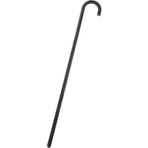 Plastic Magician Crutch Theatrical Cane Spell Casting Stick Black Magician Cane Costume Accessory for Children Adult Magician Costume 80X1.8CM