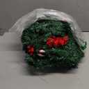 Christmas Garland with Lights,Pre-lit 9ft Christmas Decorations with 50 LED Lights,with Waterproof Battery Box,Indoor&Outdoor Use,for Stairs Fireplace Front Door Porch Home (Battery NOT Include)