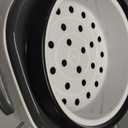BLACK+DECKER Rice Cooker 6-Cup (Cooked) with Steaming Basket, Removable Non-Stick Bowl, White