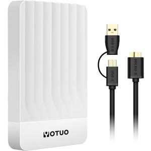 Portable External Hard Drive Storage Expansion Mobile HDD USB 3.0 for PC, Mac, Desktop, Laptop, PS4, PS5, Xbox One X/S, Xbox 360, Xbox Series X/S, Office & Game (White, 500GB)