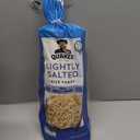 Quaker Large Rice Cakes, Lightly Salted, Gluten Free, 100% Whole Grains, 4.47 Oz, Pack of 6 (Best By: 08/22/2025)