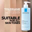 La Roche-Posay Toleriane Moisturizing Milky Cleanser, Gentle Face Cleanser with Glycerin for Dry, Sensitive & Allergy-Prone Skin, Face Wash for Hydration, Makeup Remover Cleanser, 13.5fl oz