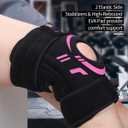 ABYON Knee Brace for Knee Pain, Meniscus Tear & Arthritis [Patented] Medical-Grade Compression Knee Support with Side Spring Stabilizers & Patella Gel Pad Adjustable Wrap Patella Stability for Men Women See How to Size Video Before Ordering