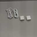 iPad Charger Fast Charging 10ft USB-C Cable & 20W USB-C Charger Block 2-Pack for Apple iPad A16/11th/10th/Pro 13/12.9/11/Air/Mini A17 Pro, iPhone 17/16/15 Series, White