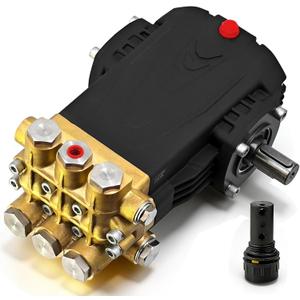 TSS1511 TS1511 Pressure Washer Triplex Pump Fit For General Pump | 3500 PSI 4.0 GPM 1450 RPM 24mm Solid Shaft